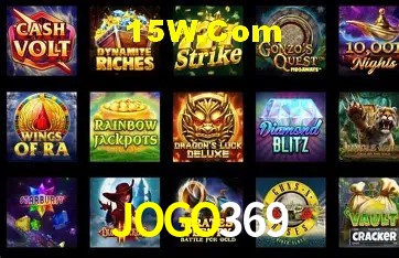 Identidade visual e vitrine de ofertas da plataforma JOGO369
